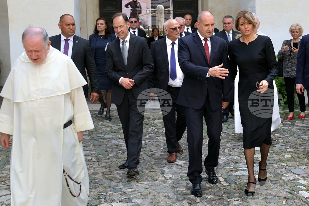 Италия - Румен Радев - базилика „Сан Клементе“