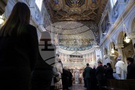 Италия - Румен Радев - базилика „Сан Клементе“