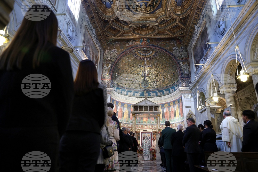 Италия - Румен Радев - базилика „Сан Клементе“