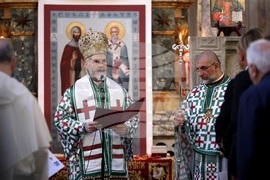 Италия - Румен Радев - базилика „Сан Клементе“