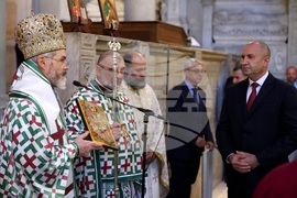 Италия - Румен Радев - базилика „Сан Клементе“