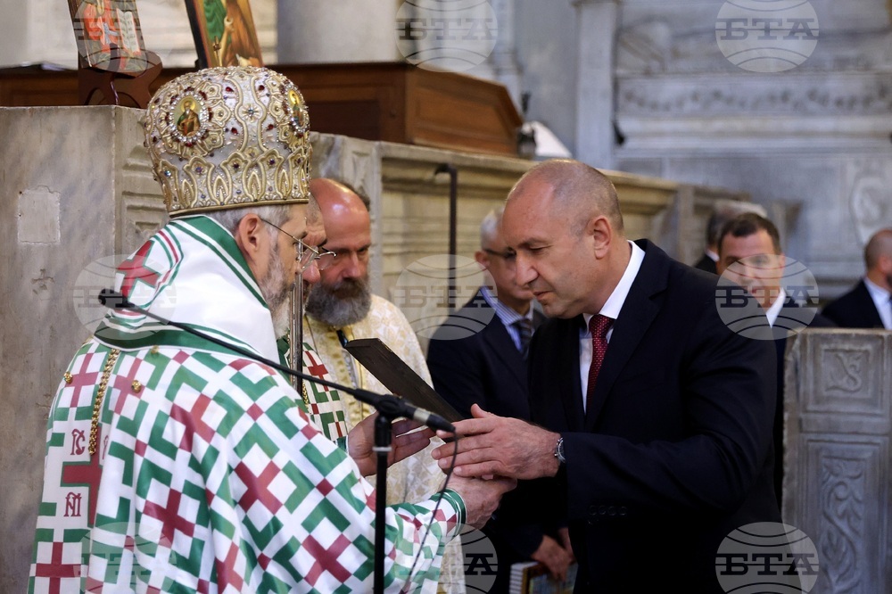 Италия - Румен Радев - базилика „Сан Клементе“