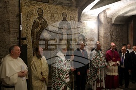 Италия - Румен Радев - базилика „Сан Клементе“