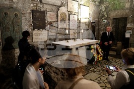 Италия - Румен Радев - базилика „Сан Клементе“