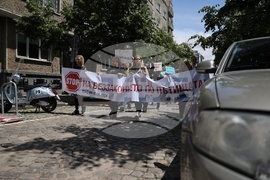 Столична община - транспорт - протест