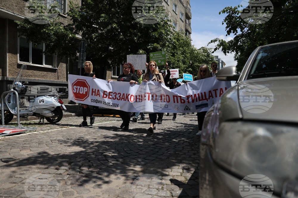 Столична община - транспорт - протест