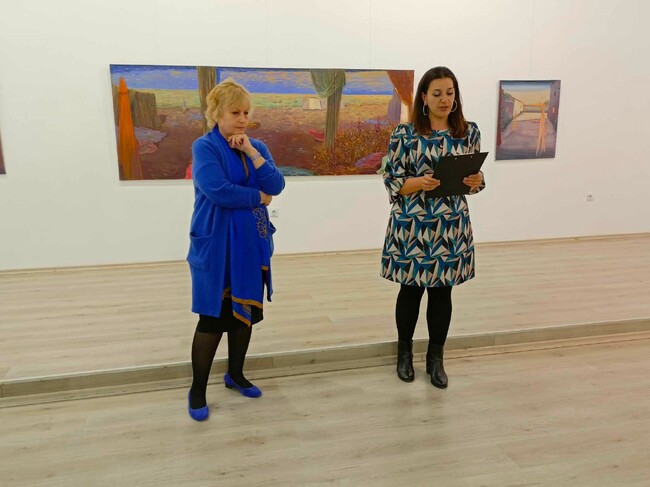 Община Плевен: Изложба на Дило Дилов и дъщеря му Долорес Дилова показва плевенският Арт център 1 