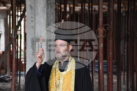 Хасково - храм - служба