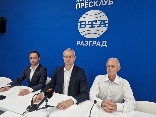 Пресконференция на Партия "Възраждане"