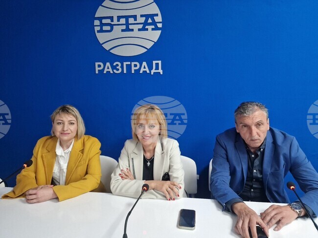 Национален пресклуб на БТА-Разград - Коалиция „Солидарна България“ - пресконференция