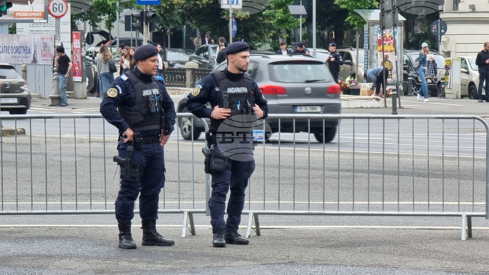 Румъния - държавни служители - протест
