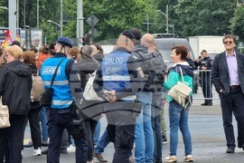 Румъния - държавни служители - протест