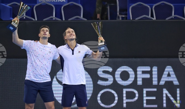 Тенис - Sofia Open - финал - двойки