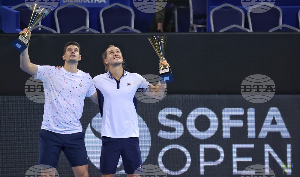 Тенис - Sofia Open - финал - двойки - Рафаел Матос - Давид Вега Ернандес