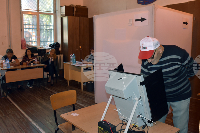 Видин - парламентарни избори - гласуване