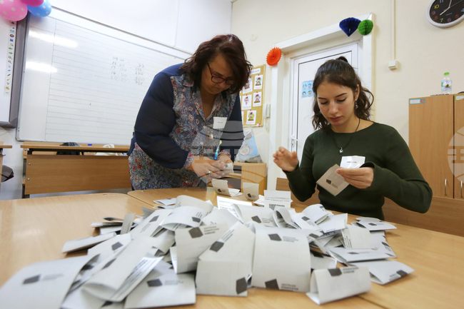 Изборна секция - край на изборния ден