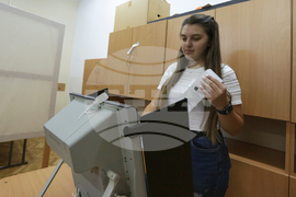 Изборна секция - край на изборния ден