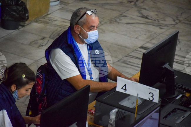 Благоевград - изборни книжа - предаване