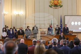 Народно събрание - Драгомир Заков – министър на отбраната – клетва