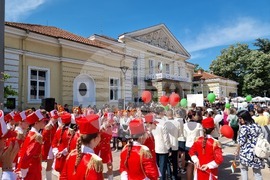 Ямбол - 24 май - отбелязване, снимка: Мира Безус