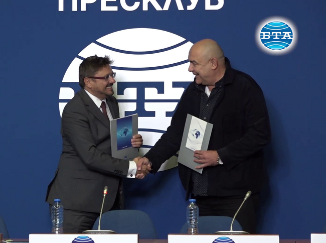 БТА и Сатирата подписаха договор за медийно партньорство