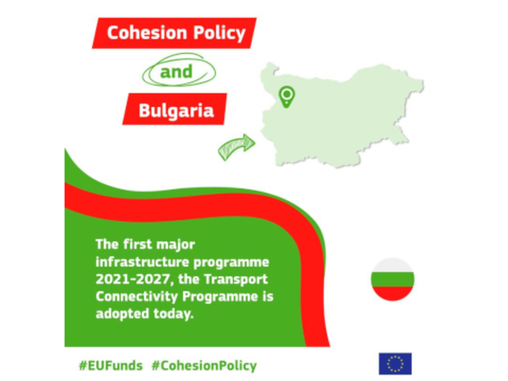 ЕК одобри първата инфраструктурна програма за периода 2021 – 2027 г. – Програма „Транспортна свързаност“ 2021-2027