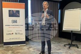 European News Agencies Receive Magnet with Bulgarian Alphabet for May 24