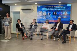 European News Agencies Receive Magnet with Bulgarian Alphabet for May 24