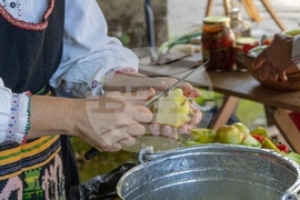 Габрово - Етнографски музей „Етър“ - правене на туршии - демонстрации