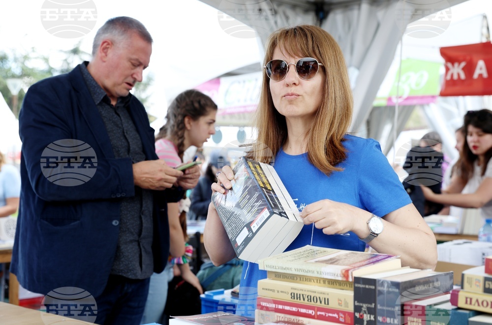 Пролетен панаир на книгата 2024 - Георги Господинов и Анджела Родел