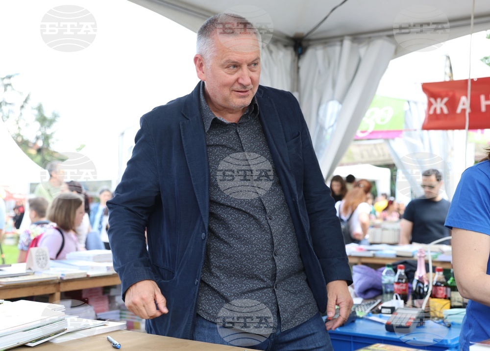 Пролетен панаир на книгата 2024 - Георги Господинов и Анджела Родел