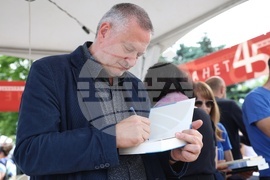 Пролетен панаир на книгата 2024 - Георги Господинов и Анджела Родел