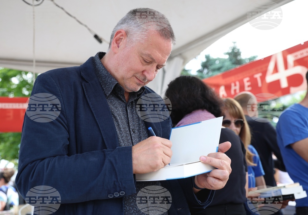 Пролетен панаир на книгата 2024 - Георги Господинов и Анджела Родел