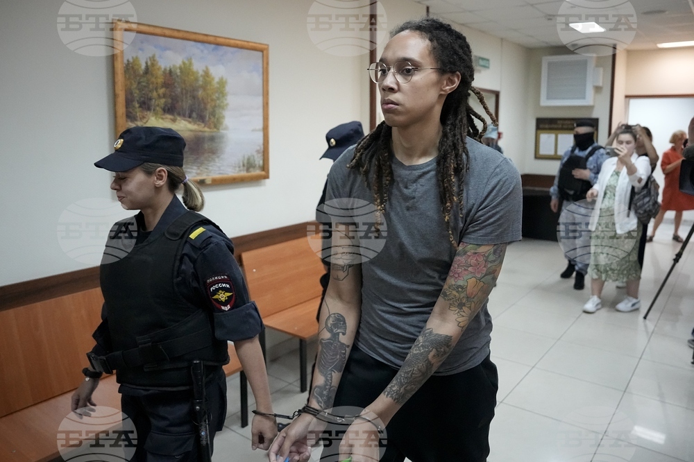 Руски съд насрочи дата на заседанието, на което Бритни Грайнър ще обжалва наложената ѝ присъда