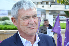 Русе - КНСБ - протестна акция