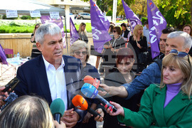 Русе - КНСБ - протестна акция