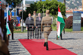 Унгария - Румен Радев - Тамаш Шуйок - посрещане