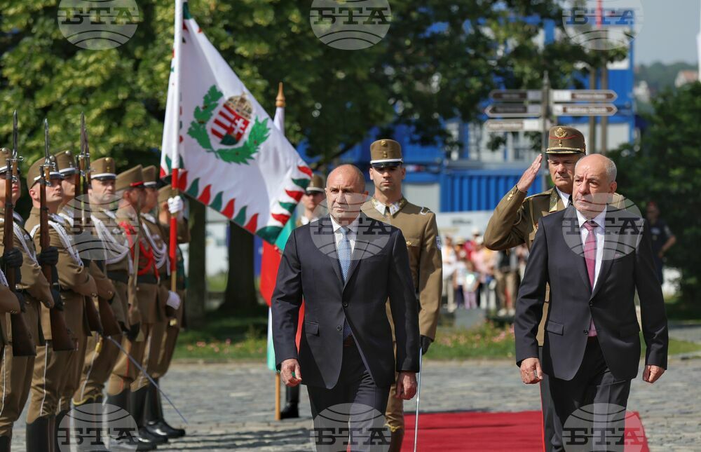 Унгария - Румен Радев - Тамаш Шуйок - посрещане