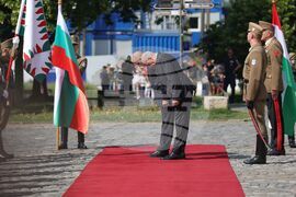 Унгария - Румен Радев - Тамаш Шуйок - посрещане