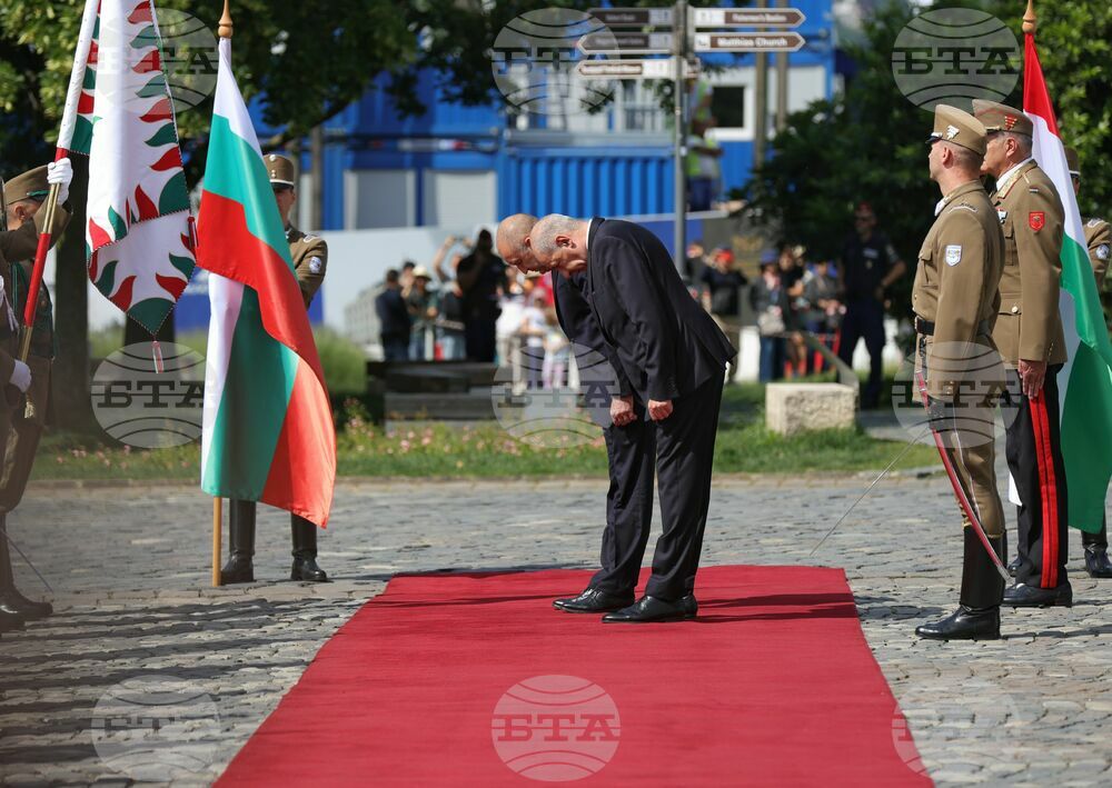 Унгария - Румен Радев - Тамаш Шуйок - посрещане