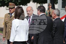 Унгария - Румен Радев - Тамаш Шуйок - посрещане