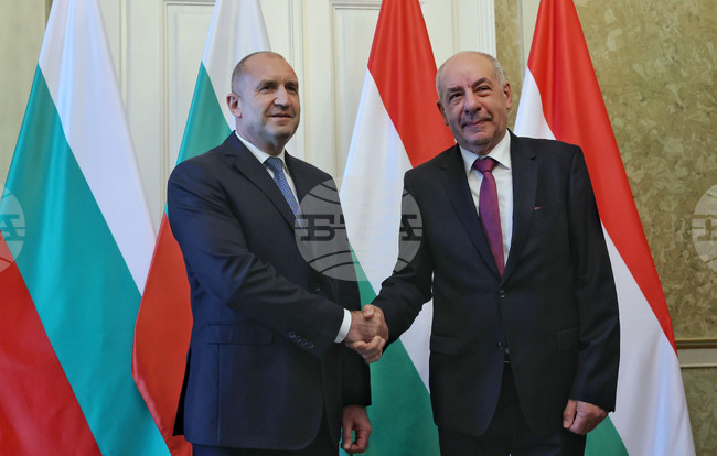 Унгария - Румен Радев - Тамаш Шуйок - среща