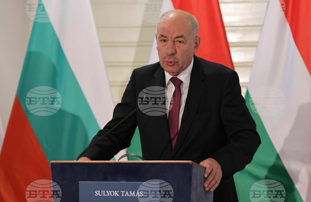 Унгария - България - президенти - пресконференция - Тамаш Шуйок