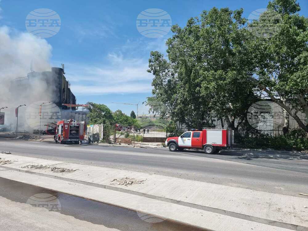 Варна - Западна промишлена зона - пожар