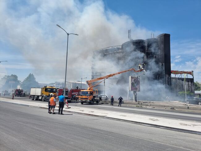 Варна - Западна промишлена зона - пожар