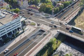 Пловдив - Пробив на водна палата – транспортен възел на две нива