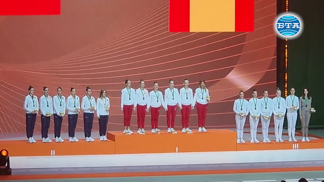Ансамбълът на България защити титлата си в многобоя на Европейското първенство по художествена гимнастика в Будапеща
