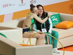 Унгария - Художествена гимнастика - Европейско първенство - Боряна Калейн - съчетание с обръч