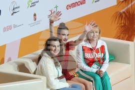 Унгария - Художествена гимнастика - Европейско първенство - Елвира Краснобаева - съчетание с бухалки