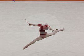 Унгария - Художествена гимнастика - Европейско първенство - Елвира Краснобаева - съчетание с бухалки